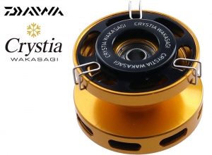 DAIWA Crystia Wakasagi Aluminum Spool AIR Black-Gold