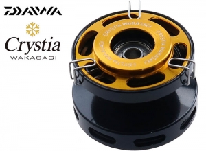 DAIWA Crystia Wakasagi Aluminum Spool AIR Gold-Black