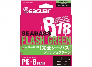 Kureha Seaguar R-18 Perfect Seabass Flash Green #0.6-200m