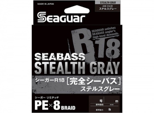 Kureha Seaguar R-18 Perfect Seabass Stealth Gray #0.6-200m