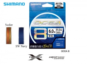 SHIMANO LD-A71S OCEA 8 5color #1.5-33lb-300m