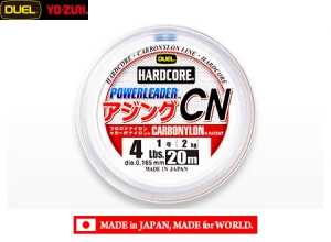 HARDCORE POWERLEADER CN 20m/#0.8(3lb) AJING