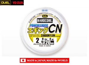 HARDCORE POWERLEADER CN 20m/#2.0(8lb) EGING