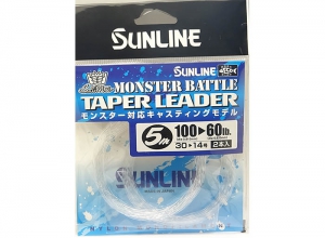 SUNLINE MONSTER BATTLE TAPER LEADER 100LB--60LB