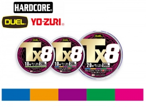 DUEL Tx8 Tight Braid 5color #0.6(14lb)-200m