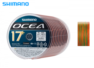 SHIMANO 2025 Ocea 17+ PE 1200m #15(241lb) 5-color 10% Discount