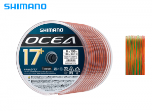 SHIMANO 2025 Ocea 17+ PE 1200m #8(139lb) 5-color 10% Discount