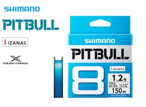 SHIMANO PITBULL 8 Braid #2.0 (42.8lb)-300m Lime Green