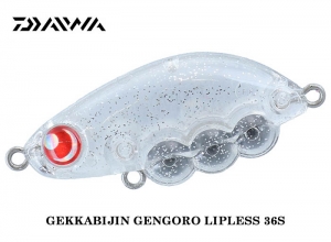 DAIWA GEKKABIJIN GENGORO LIPLESS 36S Clear Glitter