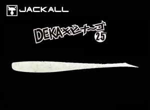 JACKALL DEKA KIBINAGO 2.5inch Glow Silver Flakes (in stock)
