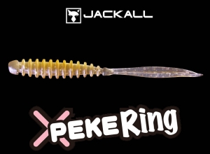 JACKALL PEKERING 3.0inch Worm Glow Crash (in stock)