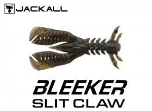 JACKALL Bleeker Slit Claw 2.2inch Green Pumpkin Pepper (in stock)
