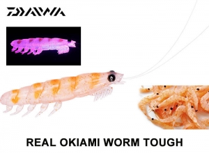 DAIWA 2023 Real Okiami(Krill) Worm Tough UV Red Krill-3L(in stock)