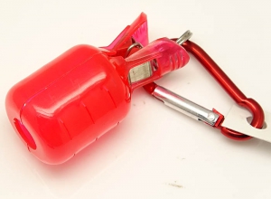 NPK EGI Carabiner Hook Cover L Red