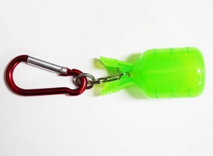 NPK EGI Carabiner Hook Cover L Green