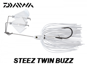 2025 DAIWA STEEZ TWIN BUZZ Super White