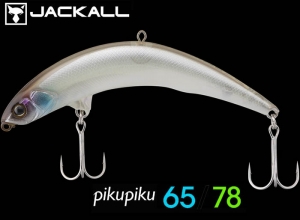 JACKALL PIKUPIKU 65 Natural Ghost Pond Smelt (in stock)