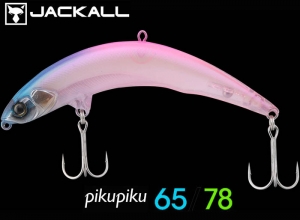 JACKALL PIKUPIKU 65 Sight Clear Pink (in stock)