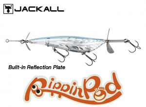 2025 JACKALL RIPPIN POD Bone Flash