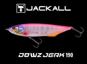 JACKALL DOWZ JERK 190 Pink Back Swimmer 2