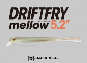 JACKALL DRIFTFRY mellow 5.2inch D-Sander C-Silver (in stock)