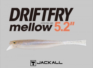 JACKALL DRIFTFRY mellow 5.2inch Prism shad (in stock)