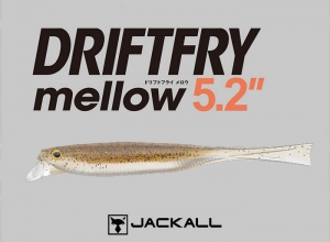 JACKALL DRIFTFRY mellow 5.2inch Incubation Pond smelt (in stock)