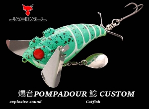 JACKALL POMPADOUR CATFISH CUSTOM Zarigaeru (in stock)
