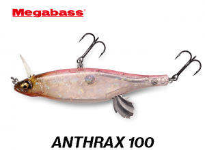 MEGABASS ANTHRAX 100 #07 GLX COTTON WAKASAGI (in stock)