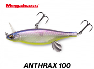 MEGABASS ANTHRAX 100 #08 ELEGY BONE II (in stock)