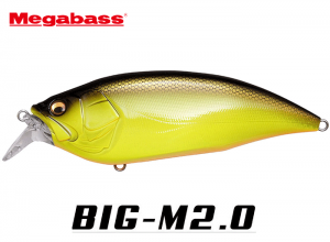MEGABASS BIG M-2.0 EXTREME CRANK #10 B.B.C(BLACK BACK CHART) (in stock)