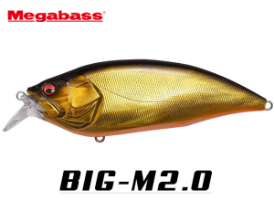 MEGABASS BIG M-2.0 EXTREME CRANK #4 GG MEGABASS KINKURO (in stock)