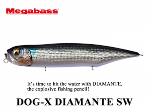 MEGABASS DOG-X DIAMANTE SW #11 FA Mullet (in stock)