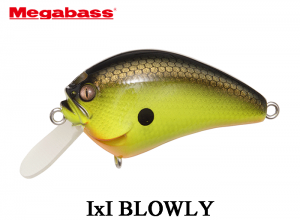MEGABASS I x I BLOWLY #15 Black Back Chart