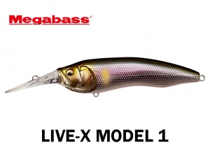 MEGABASS LIVE-X MODEL1 #03 WAGIN SETSUKI AYU (in stock)