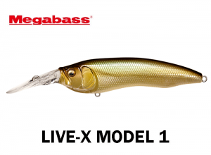 MEGABASS LIVE-X MODEL1 #08 Honmoroko (in stock)