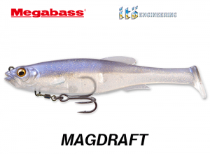 MEGABASS MAGDRAFT 5inch #22 Problue Shad (in stock)