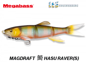 MEGABASS MAGDRAFT HASU RAVER(S) #02 Oikawa (in stock)