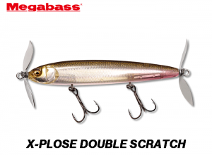 MEGABASS X-PLOSE DOUBLE SCRATCH #14 FA Ghost Wakasagi Limited Annual Production