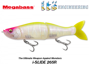 MEGABASS i-SLIDE 265 R #07 GST TIGER REACTION (in stock)
