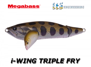 MEGABASS i-WING TRIPLE FRY #09 PAGANI RAIGYO (in stock)