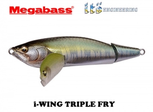 MEGABASS i-WING TRIPLE FRY #01 WAGIN HASU TF (in stock)