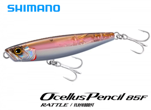 SHIMANO 2026 Ocellus Pencil 85F Rattle 007 (Mar.Debut)