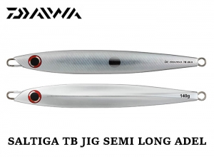 Summer Sale 25%OFF DAIWA SALTIGA TB JIG SEMI LONG ADEL 160g Mirror full silver