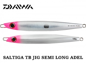 Summer Sale 25%OFF DAIWA SALTIGA TB JIG SEMI LONG ADEL 160g Mirror Pink Head