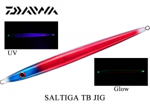 Summer Sale 25% OFF DAIWA Saltiga TB Jig Albacore Tuna Custom 350g UV Glow Castanets