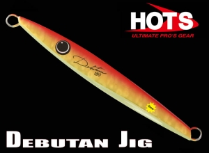HOTS DEBUTAN JIG 150g 12 Hologram Red Gold Glow ( (ASK)