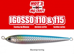 HOTS IGOSSO 110-30g Anchovy series / Bluestripe herring (ASK)
