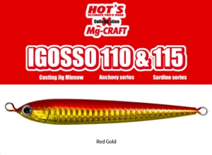 HOTS IGOSSO 115-38g Sardine series / Red Gold (ASK)