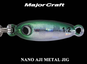 MAJOR CRAFT NANO AJI METAL JIG 0.6g #2 Mackerel [KEIMURA]
